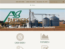 Tablet Screenshot of agpartners.net