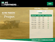 Tablet Screenshot of agpartners.com